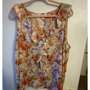 Beautiful tank by Lauren Conrad somehow I ordered 2. Oops size XXL